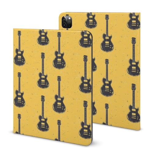 Étui iPad Pro 11 anti-rayures jaune avec porte-crayon pour sécuriser votre stylet et écran