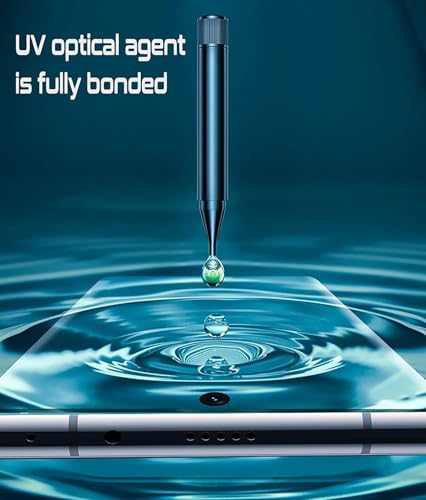 Image of UV Advanced Tempered Glass Screen Protector Compatible For Motorola Edge 50 Fusion 5G / Moto G85 5G (6.7 Inch, Pack of 1) Full Adhesive UV Curved Case Friendly HD Clarity