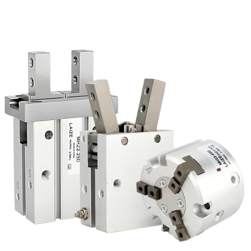 Vérin pneumatique MHS3 double effet à haute précision mécanique 63-D - 2