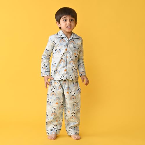 Image of Jam & Sugar Boys Cotton Printed Night Suit Set