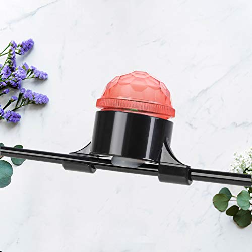 Alarme de batida CLISPEED LED de pesca noturna com alerta de batida para vara de pesca ao ar livre (