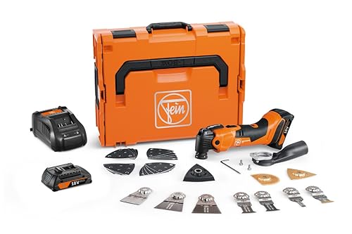 Fein Akku Multimaster Amm 500 Plus As (18 V, Ohne Akku, Ampshare, Multitool Starlockplus, Inkl. Bi-Metall-Sägeblatt Für Holz, Kunstsoff + Metall, Mult