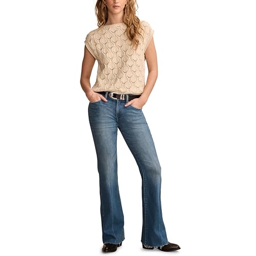Image of Lucky Brand Women's Mid Rise Sweet Flare Jean