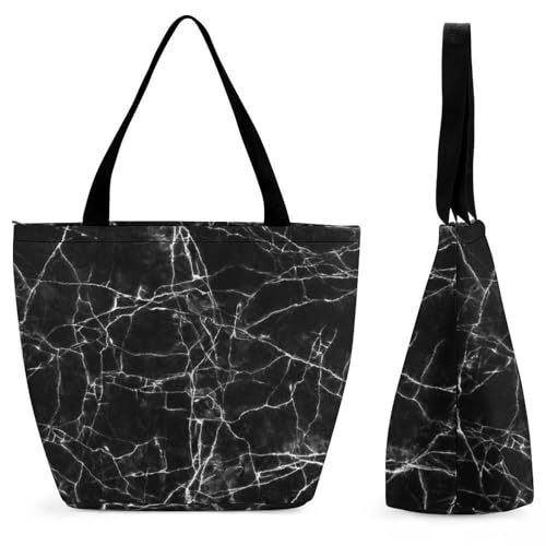 Sac à bandoulière marbre noir, le compagnon idéal de vos voyages et sorties