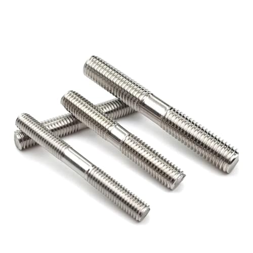Vis à goujon M4 en acier inoxydable 304 pour assemblages filetés durables - 5