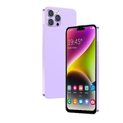 QrZrQ QrZ15PS 3G Smartphone, Schermo HD 6.3 pollici, Sistema operativo Android 10.0, 16GB (espandibile a 128GB), Quad Core, Doppia SIM, Doppia Fotocamera, Cellulari 3G a prezzi accessibili (Purple)