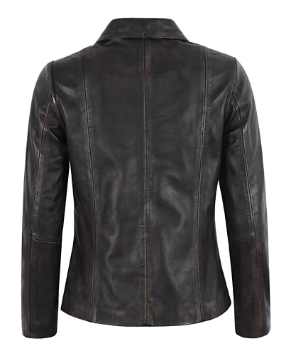 Veste en cuir pour femmes résolvant le manque de style décontracté