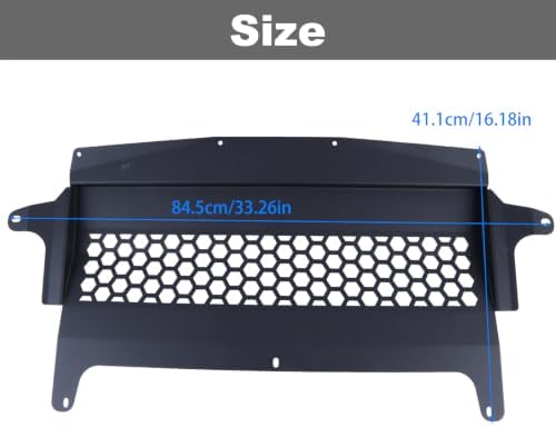 Oil Cooler Skid Plate Underhood Shield For BMW F80 F82 F87 M3 M4 S55 — view 2