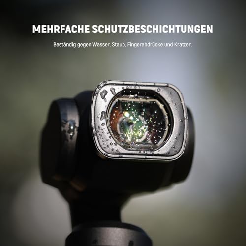 NEEWER 2x Makroobjektiv kompatibel mit DJI Osmo Pocket 3 / Pocket 4 / Xtra Muse, HD Makroobjektiv mit 3 Linsen in 3 Gruppen und Magnetbefestigung, Filter nicht stapeln, LS-64