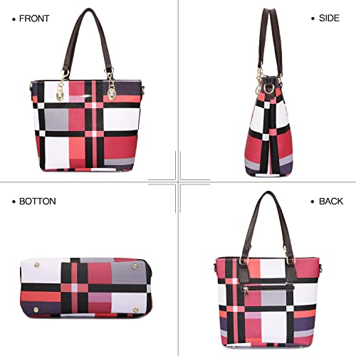 Image of 2E-youth Designer Purses and Handbags for Women Satchel Shoulder Bag Tote Top Handle Bag