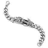 Dimensión: Cadena longitud: 20.5CM(8.07"); Ancho de cadena:1.2CM(0.47"); Peso: 59.7g