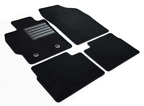 MTM SP-4370 Tapis sur Mesure en Velour pour Toyota Auris II (aussi Hybrid) 01.2013>12.2018, black