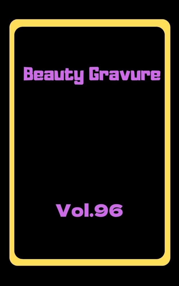 Beauty Gravure Vol 96 Japanese Edition livre de photographie d'art