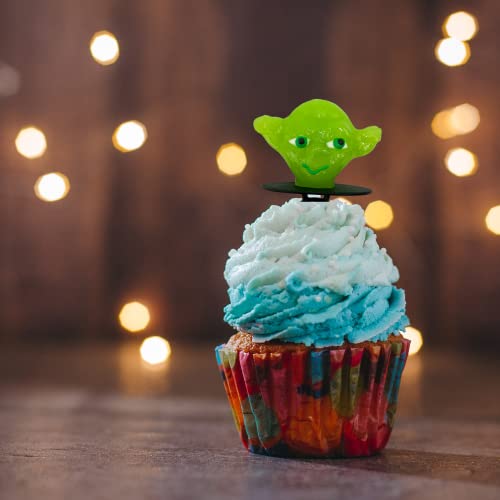 Imaginings 3 Star Wars Candy Lollipop Rings, Individually Wrapped Birthday Party Favors, Candy for Party Bags, 18 Count