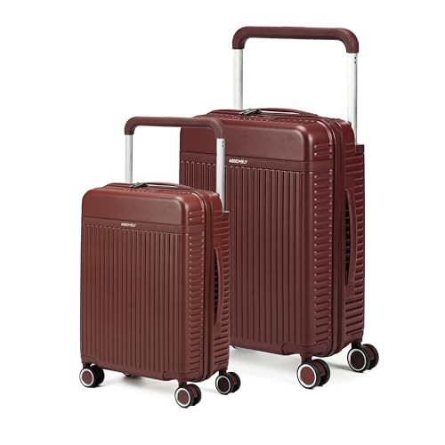 Image of Assembly Hard Trolley Bags Set of 2 | Premium Polycarbonate Cabin 20 & Check-in 28 inches Luggage with Wide Handle & Silent 360 Degree Wheels