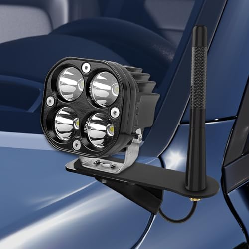 Car Antenna Extension Ditch Lights Mounting Brackets,Car Antenna Ditch Light Brackets Extension for Flexible Mounting Antennas,Practical Car Accessories Antennas Mountings Bracket Extensions