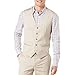 Perry Ellis Men's Linen Five Button Texture Vest