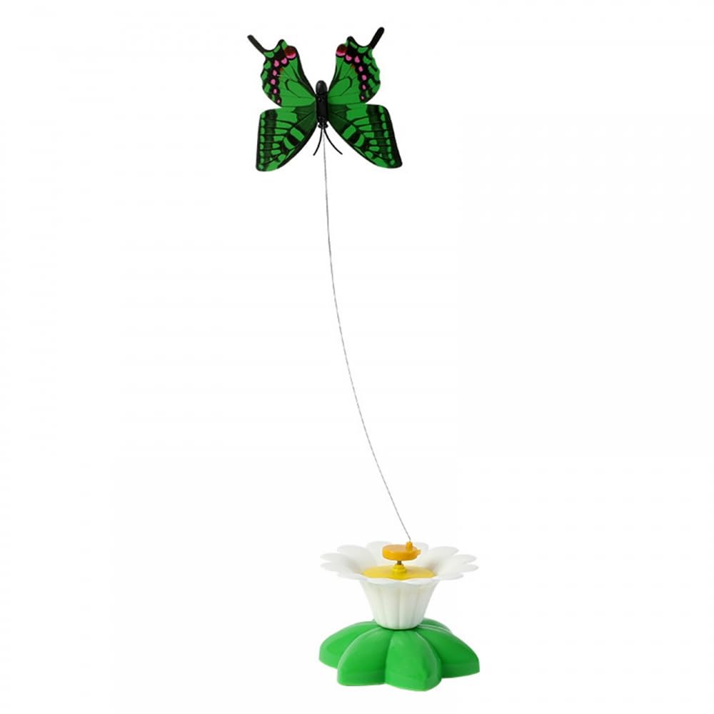 MiOYOOW Electric Cat Toy, Flying Bird/Butterfly Interactive Cat Toys Cat Funny Toy for Indoor Cats Kittens Play Chasing Exercise — image 1