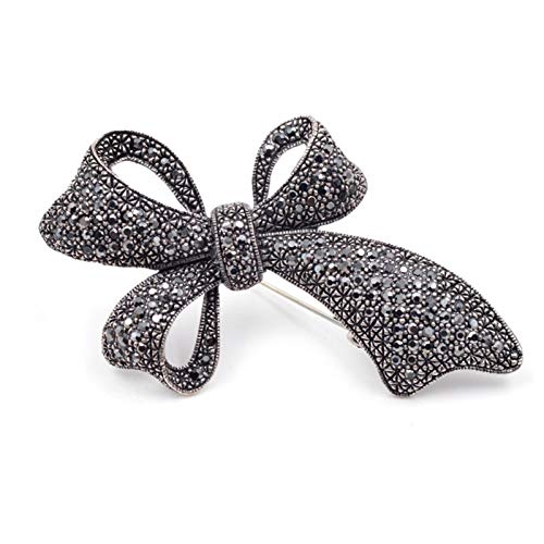 Broche pour femmes vintage WXKAGF en strass à offrir pour les fêtes