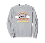 Good Morning Sunshine Graphic Rainbow Sweatshirt