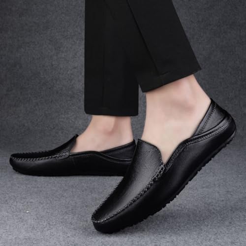 Mocasines para hombre transpirables que eliminan el cansancio al conducir 3