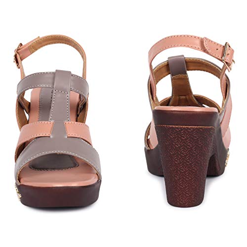 Image of Longwalk Women's & Girls' Fashion Sandal Comfortable Heel Party Wedge Sandals