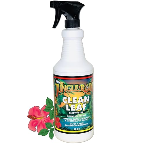 Limpiador Natural para Hojas Jungle Rain Clean Leaf 32 oz miniatura 1