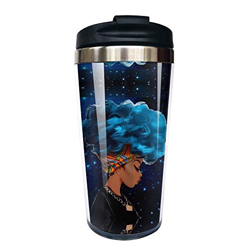 Yipaidel Funny Black Girl African American Print Waterproof