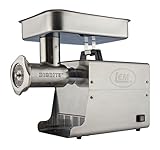 LEM Products 17821 Big Bite #32 1.5HP Stainless Steel Electric Meat Grinder, Silver