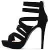 MARCOREPUBLIC-Indianapolis-Womens-Open-Toe-High-Platform-High-Heeled-Shoes-Stiletto-Dress-Sandals-Black-NBPU-65 MARCOREPUBLIC Indianapolis Women's Open Toe High Platform High Heeled Shoes Stiletto Dress Sandals - (Black NBPU)- 6.5