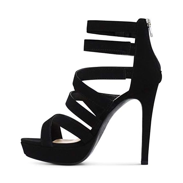 MARCOREPUBLIC-Indianapolis-Womens-Open-Toe-High-Platform-High-Heeled-Shoes-Stiletto-Dress-Sandals-Black-NBPU-65 MARCOREPUBLIC Indianapolis Women's Open Toe High Platform High Heeled Shoes Stiletto Dress Sandals - (Black NBPU)- 6.5