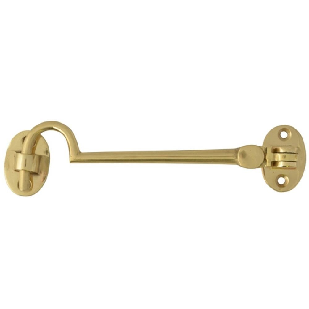 Dzina Brass Silent Cabin Hook & Eye Gate Hook And Eye 200Mm