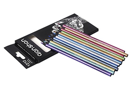 Color Pencils,Colored Pencils,Artist Metallic Coloring Pencils Wood Colored Pencils Set Graphic Pencils For Artist Kids Adults Art Drawing,Coloring,Sketching Back To School Gifts 12 Colors Non-Toxic #TOP2