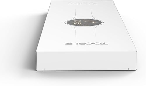 Miniatura 12 de TOOBUR Reloj inteligente para mujer, compatible con teléfono Android e iOS, responderhacer llamadas, contador de ejercicioscontador de pasosreloj