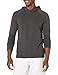 Amazon Essentials Men’s Performance Hooded Shirt, Black Heather, X-Large