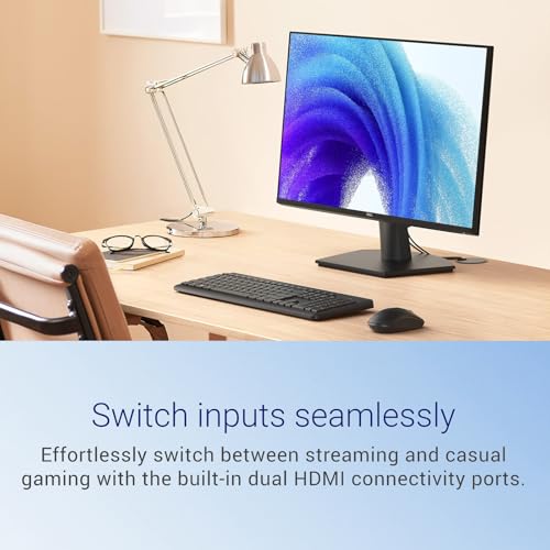 Image of Dell 27'' FHD Monitor, 144Hz, IPS Display, AMD FreeSync, 1ms MPRT, Anti-Glare Screen, for Home Office & Gaming, 2 X HDMI 1.4, Ultra-Thin Bezel, VESA, Eye Comfort, Tilt Adjustable
