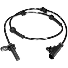 Wheel Speed Sensor Compatible with Heyue Models, Rear Left ABS Wheel Speed Sensor, 3630050U2010 Automotive Anti-Lock Brake Speed Sensors Replacement Black