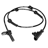 KUQUTIDY Wheel Speed Sensor, Rear Left ABS Wheel Speed Sensor, 3630050U2010 Automotive Anti-Lock Brake Speed Sensors Replacement Compatible with Heyue Models (Black)