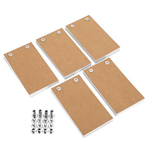 Flip Book-5Pcs Flip Book Kit Separate handgemalte Bücher + Schrauben Set Kinder Malwerkzeuge Cover