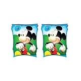 Brazaletes de natación Disney Mickey marca: Bestway Ages: 3 – 6 años Dimensiones: 23 x 15 cm.