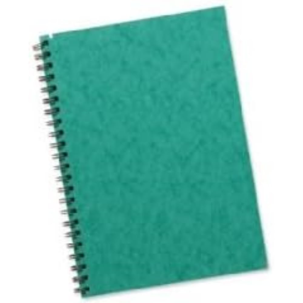 6 X Silvine A4 ruled notebook spiral wire sidebound hardcover (REF-SPA4)