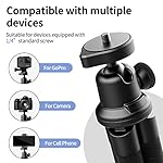 Aureday Phone Tripod, Flexible Tripod for iPhone and Android Cell Phone, Come with Wireless Remote and Clip for Video Recording/Vlogging/Selfie - Image 4