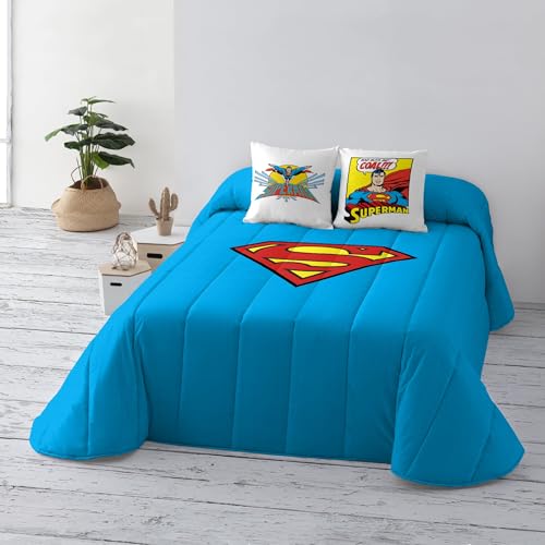 Couvre-lit boutis Superman en coton bio pour sublimer votre chambre