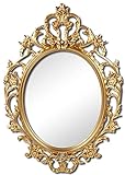 ➕ MONTAGE: Unser Barock-Spiegel besitz eine Halterung an der Rückwand, welches eine praktische Montage mit einem Wandhaken oder einer Schraube gewährleistet!