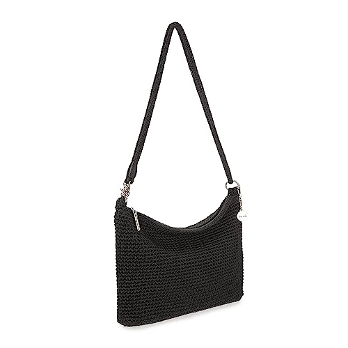 Image of The Sak Lumi Convertible Crossbody Purse - Women's Handbag for Everyday & Travel, 3-in-1 Small Crossbody in Crochet & Leather