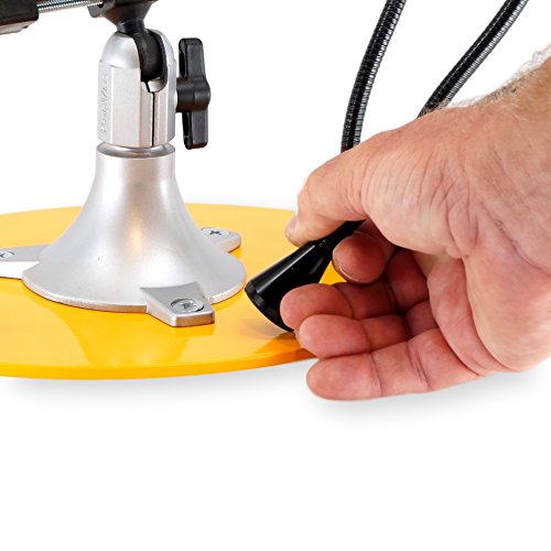 Quadhands Mount Workbench | Helping Hands Soldering Stations | Soldering Iron Helping Hand Tool | Designed For Panavise And Soldering Tools | Sturdy Steel Base For Welding Table Top With Locking Grips #TOP1