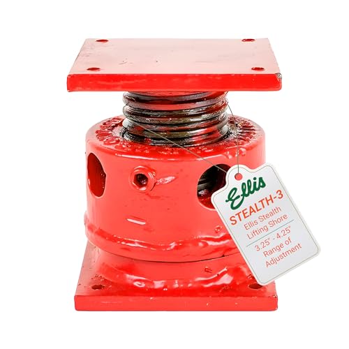 Ellis-Manufacturing-Stealth-Lifting-Shore-325-to-425-20000-lbs-Load-Capacity-5-lb-Adjustable-Structural-Support-with-Thrust-Bearings-and-4-Lug-Nut Ellis Manufacturing Stealth Lifting Shore 3.25" to 4.25", 20,000 lbs Load Capacity, 5 lb, Adjustable Structural Support with Thrust Bearings and 4-Lug Nut - Image 1