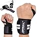Netrox Handgelenkbandage Handgelenk Bandage Stabilität Sport Crossfit Wrist Wraps wristwraps wirst wrap Bankdrücken (schwarz Weiss)