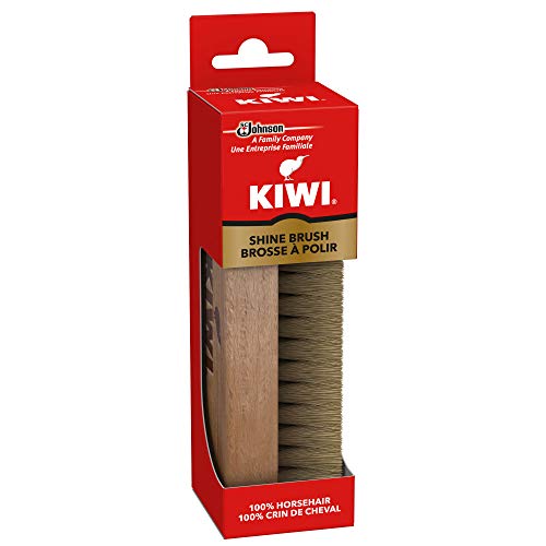 Kiwi 100% Horsehair Shine Brush #TOP3