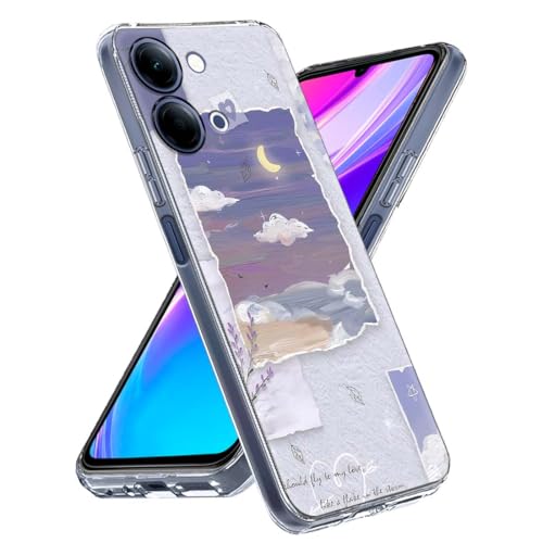 Image of Soft Silicon Slimfit Back Cover for Vivo Y11 5G, Stylish Printed Back Cover for Vivo Y11 5G -D2152